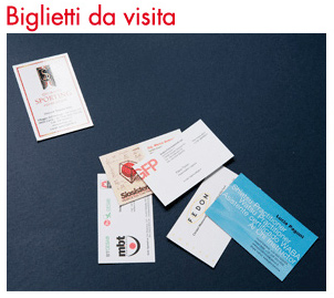 GFP biglietti da visita
