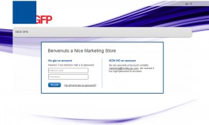 Web to print Marketing Login