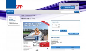 Web to print Personalizzazione documento